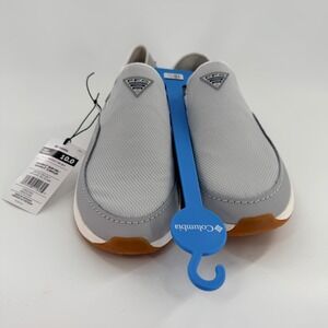 Columbia PFG Bahama X Slip-On Mens Fishing Boat Shoes Grey BM2675-063 Size 10